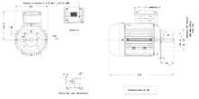 Cargar imagen en el visor de la galería, Motor Weg alta eficiencia 0,55 kW 4P 71 B14T