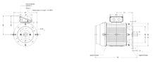 Cargar imagen en el visor de la galería, Motor Weg alta eficiencia 11 kW 4P 160 B5T