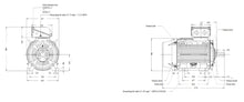 Cargar imagen en el visor de la galería, Motor Weg alta eficiencia 160 kW 4P 315 B3T