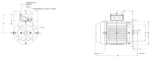 Cargar imagen en el visor de la galería, Motor Weg alta eficiencia 18,5 kW 4P 180 B5T