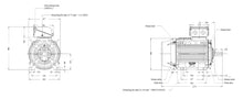 Cargar imagen en el visor de la galería, Motor Weg alta eficiencia 200 kW 4P 315 B3T