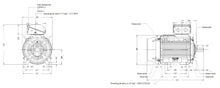Cargar imagen en el visor de la galería, Motor Weg alta eficiencia 90 kW 4P 280 B3T