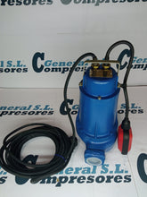 Cargar imagen en el visor de la galería, Bomba Marelli 1CV FEC F-100mA Bomba Sumergible para Aguas Residuales