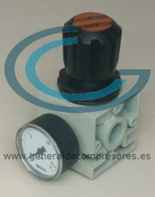 Cargar imagen en el visor de la galería, Reductor de Presión ABAC AirNet 3/8 h 2813920001 FRL PR-3/8"f