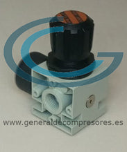 Cargar imagen en el visor de la galería, Reductor de Presión ABAC AirNet 1/4 h 2813920000 FRL PR-1/4"f