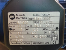 Cargar imagen en el visor de la galería, Bomba Marelli 3CV GMVN 300T Bomba Centrífuga Multicelular Vertical