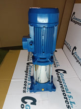 Cargar imagen en el visor de la galería, Bomba Marelli 4CV GMVN 400T Bomba Centrífuga Multicelular Vertical