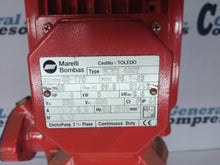 Cargar imagen en el visor de la galería, ¡OCASIÓN! Bomba Marelli 4CV GMVN 400T (roja) Bomba Centrífuga Multicelular Vertical