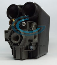 Cargar imagen en el visor de la galería, Presostato Telemecanique XMPE12C2431 - 12 bar - 4xg 1/4 hembra - 3 nc - on/off selector