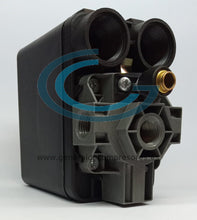 Cargar imagen en el visor de la galería, Presostato Telemecanique XMPE12C2431 - 12 bar - 4xg 1/4 hembra - 3 nc - on/off selector