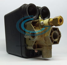 Cargar imagen en el visor de la galería, Presostato Telemecanique XMPR25C2131 - 25 bar- G 1/4 hembra - 3 NC- Mando perilla ON / OFF