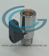 Cargar imagen en el visor de la galería, Llave de bola 1/4H - 1/4"M