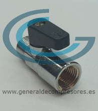 Cargar imagen en el visor de la galería, Llave de bola 1/4H - 1/4"M