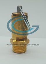 Cargar imagen en el visor de la galería, Válvula de seguridad de 1/4" a 11 bar