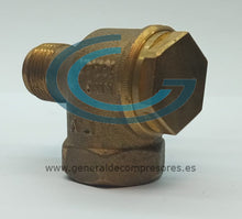 Cargar imagen en el visor de la galería, Válvula de retención 1/2"H - 3/8"M cónico