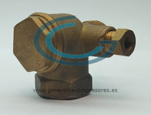 Cargar imagen en el visor de la galería, Válvula de retención 1/2"H - 3/8"M cónico