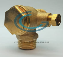 Cargar imagen en el visor de la galería, Válvula de retención 1/2"M - 1/2"M cónico
