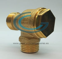 Cargar imagen en el visor de la galería, Válvula de retención 1/2"M - 1/2"M cónico