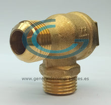 Cargar imagen en el visor de la galería, Válvula de retención 1/2"M - 1/2"M cónico