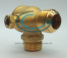 Cargar imagen en el visor de la galería, Válvula de retención 1/2"M - 1/2"M cónico