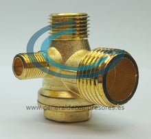 Cargar imagen en el visor de la galería, Válvula de retención 1/2"M - 3/8"M
