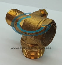 Cargar imagen en el visor de la galería, Válvula de retención 3/4"M - 1/2"M cónico