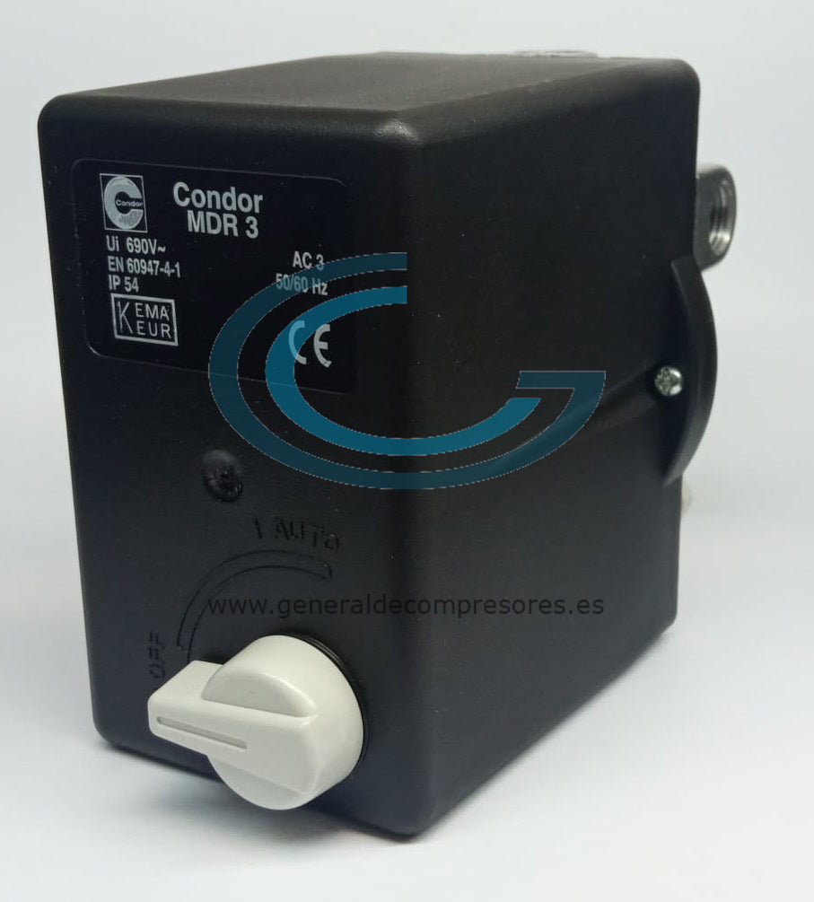 Presostato Condor MDR 3/25 212379 – General de Compresores