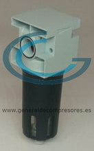 Cargar imagen en el visor de la galería, Separador de Agua con Filtro ABAC AirNet 1/4 h 2813920007 FRL WS-1/4”f
