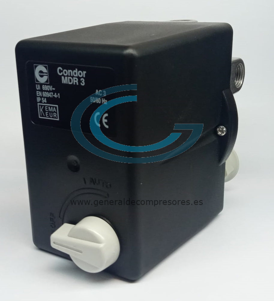 Drukschakelaar Condor MDR 1/6-EA11 Drukschakelaar Condor MDR 1/6-EA11